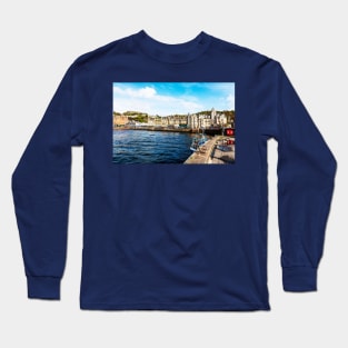 Oban Harbour And Town Long Sleeve T-Shirt